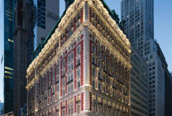 Außenansicht des Knickerbocker Hotels in New York